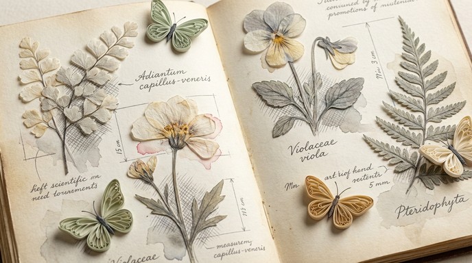 Free Paper Botanical Artistry Image - Botanical, Papercraft ...