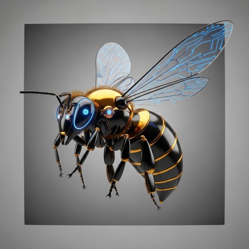 Free Futuristic Robotic Bee Image - Bee, Futuristic, Robotic | Download ...