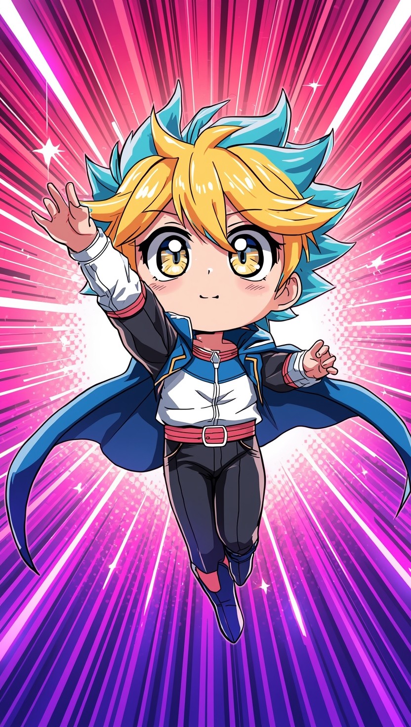Free Anime Hero Rising Photo - Anime, Chibi, Manga | Download at StockCake