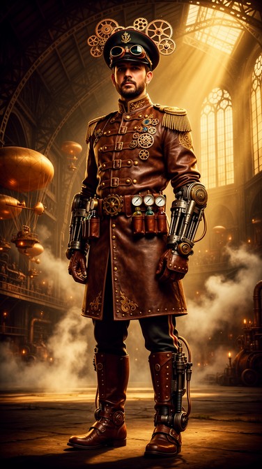 Steampunk Commando Free Steampunk Military Commander Image - Steampunk, Military, Officer ...