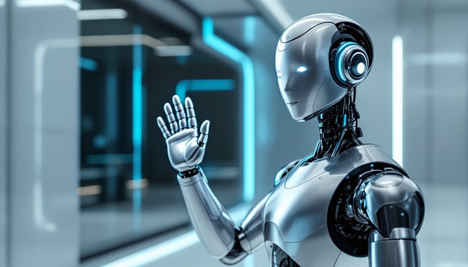 Free Robot Waves Hello Image - Robot, Android, Humanoid | Download at ...