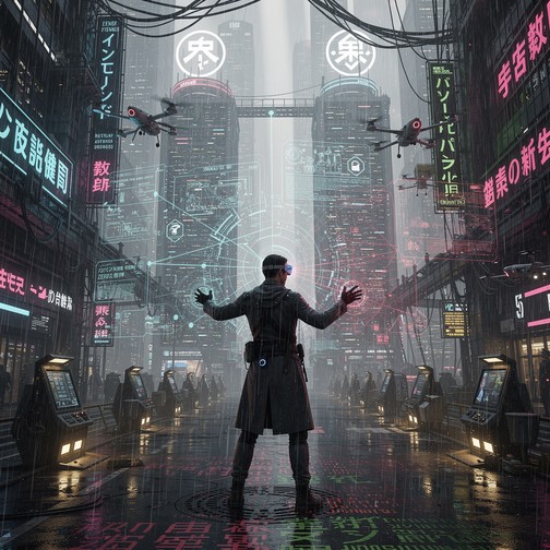 Free Cyberpunk Digital Defense Image - Cyberpunk, Futuristic, Operative ...