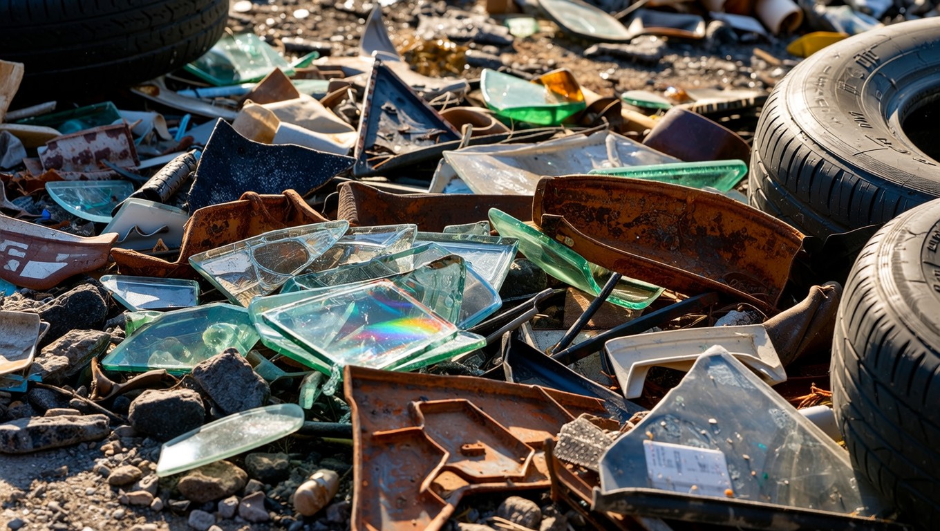 Free Shattered Glass Landscape Image - Glass, Debris, Macro | Download ...