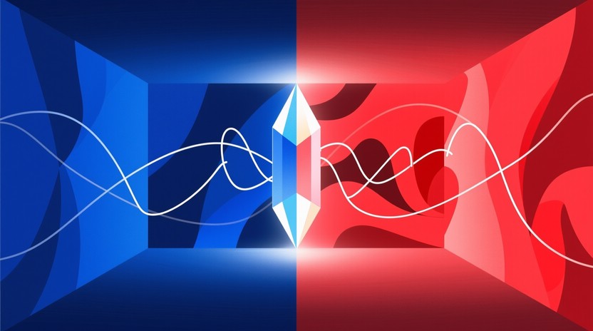 Free Blue Meets Red Photo - Abstract, Illustration, Polarization ...