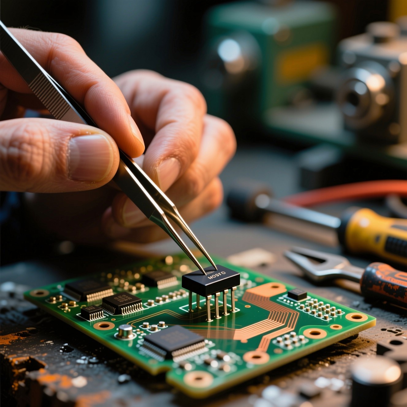 Free Precision Electronics Assembly Photo - Electronics, Technician ...