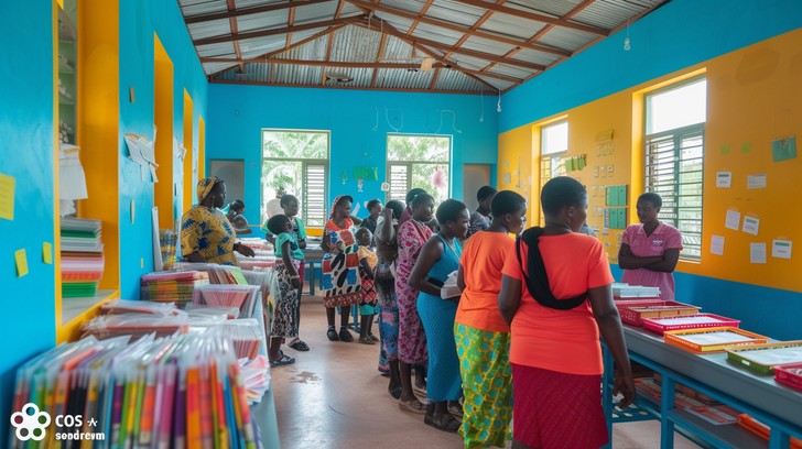 Free Colorful educational setting Image | Download at StockCake