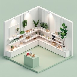 Generic Corner Shop Free Minimalist Corner Store Image - Minimalist, Retail, Modern ...