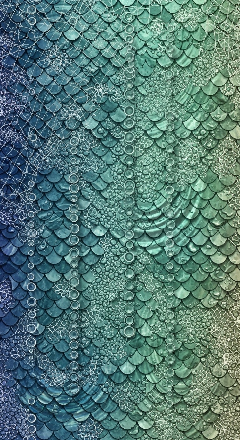 Free Iridescent Aquatic Pattern Image - Iridescent, Scales, Aquatic ...