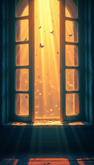 Free Light Becomes Butterflies Photo - Window, Sunlight, Butterflies ...