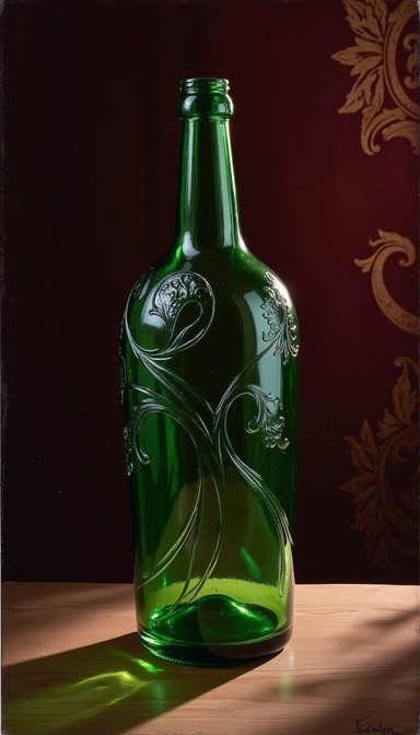 Free Emerald Glass Elegance Image - Emerald, Bottle, Glass | Download ...