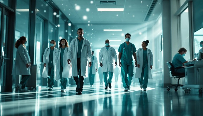 Team Introduction Visual Hospital Free Medical Team Advancing Image - Hospital, Medical, Healthcare ...