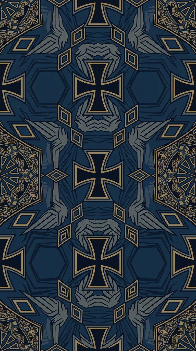 Free Prussian Military Pattern Image - Geometric, Pattern, Prussian ...