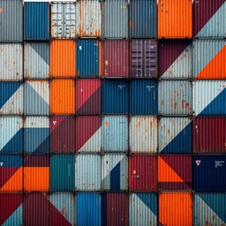 Packing Color Blocks Free Industrial Color Blocks Image - Containers, Cargo, Shipping ...