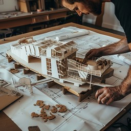 Free Architectural Model Crafting Image - Architecture, Model, Design ...