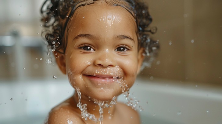 Free Joyful Bath Time Image - Child, Happiness, Soap | Download at ...