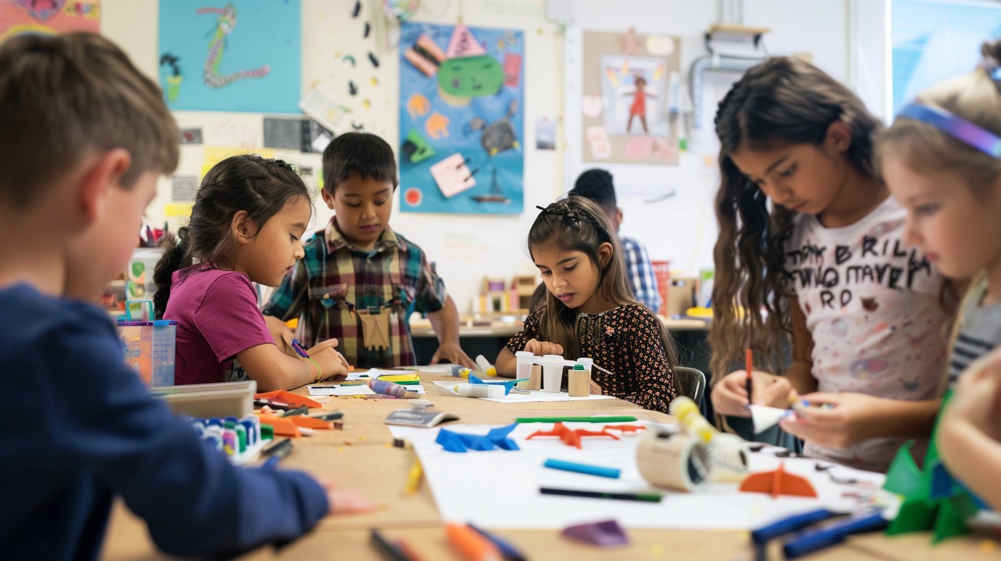 Free Creative Classroom Activity Image - Children, Creativity, Art ...