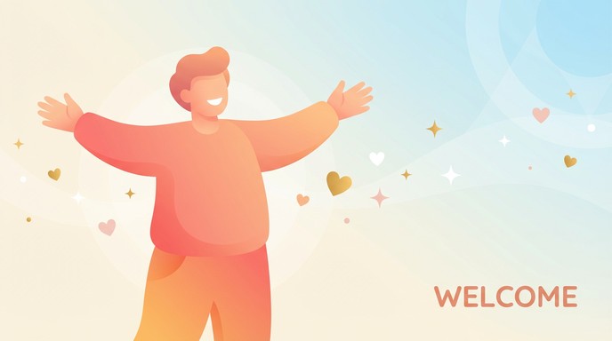 Free Open Arms Welcome Image - Welcome, Greeting, Illustration ...