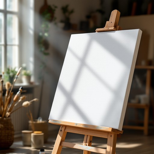 Free Blank Canvas Awaits Image - Canvas, Easel, Studio | Download at ...
