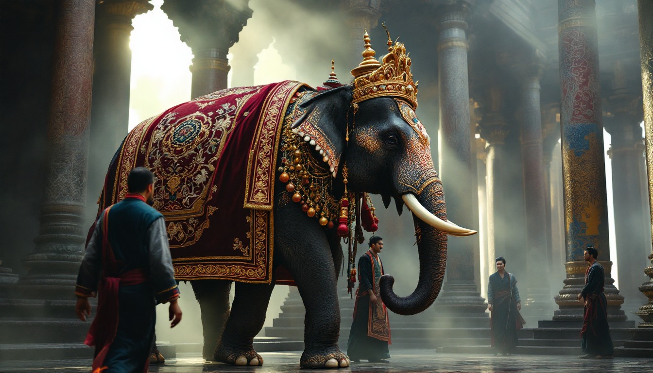 Elephant Welcome Ritual Free Royal Elephant Ceremony Image - Elephant, Temple, Ceremonial ...