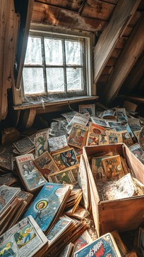 Free Attic Comic Sanctuary Image - Attic, Comics, Vintage | Download at ...