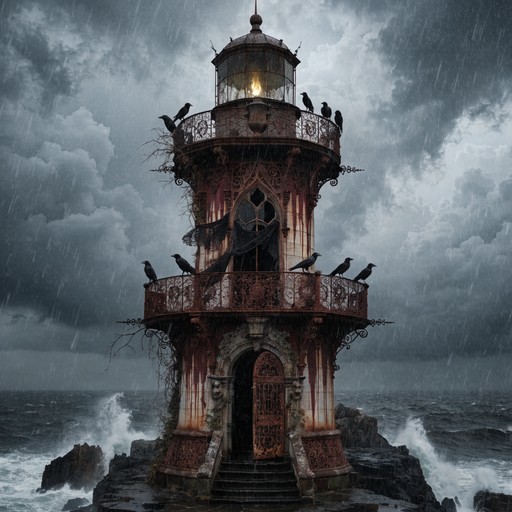 Grotesque Lighthouse Free Gothic Lighthouse Decay Image - Lighthouse, Gothic, Victorian ...