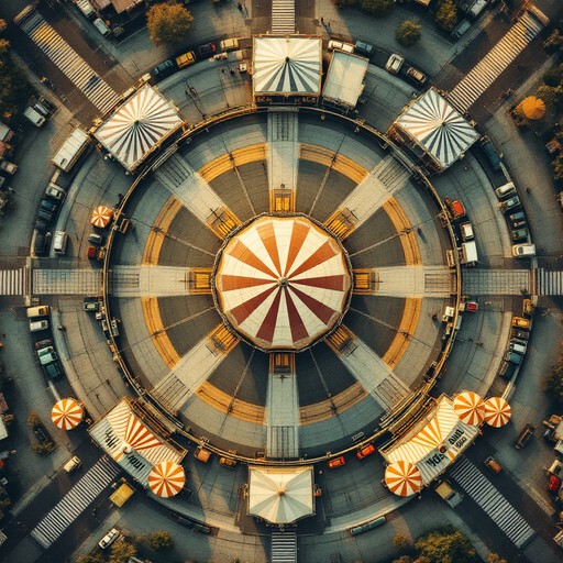 Free Vintage Fairground Overhead Image - Fairground, Carnival, Carousel ...