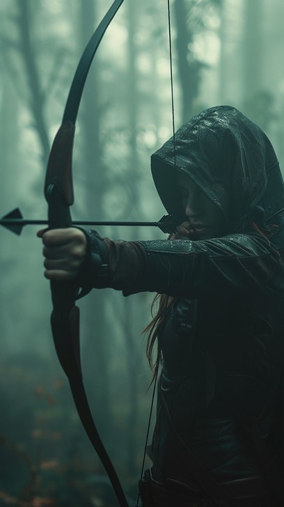 Pull Into Mist Free Archer in Fog Image - Archer, Fog, Forest | Download at StockCake