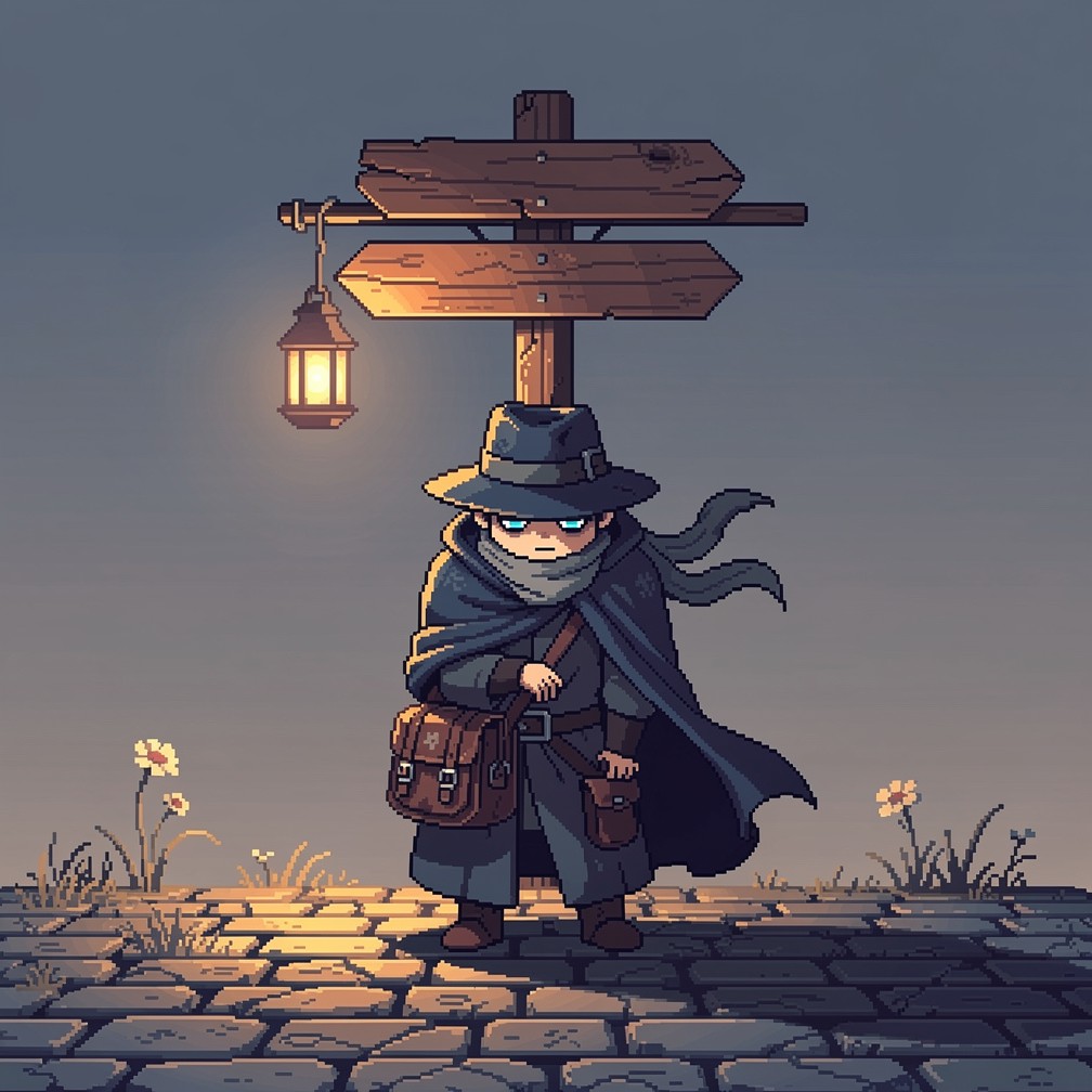 Free Crossroads Pixel Traveler Image - Pixel, Traveler, Crossroads ...