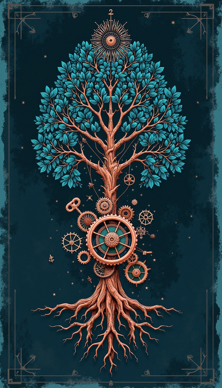 Free Clockwork Life Tree Image - Clockwork, Tree, Mechanical | Download ...