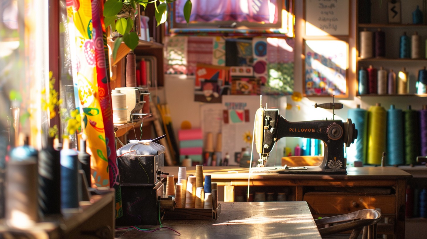 Free Sunny Sewing Corner Image - Sunlight, Sewing, Colorful | Download ...