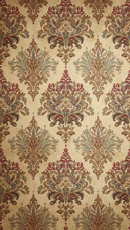 Free Victorian Damask Elegance Image - Victorian, Damask, Pattern ...