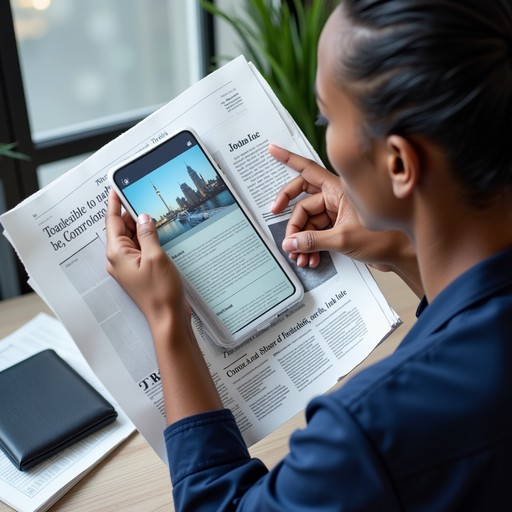 Download Digital Meets Print Image - News, Digital, Print | StockCake