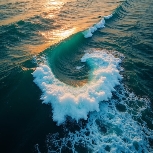 Ocean Going Inwards Free Mesmerizing Wave Spiral Image - Ocean, Waves, Spiral | Download at ...