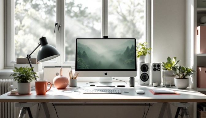 Free Minimal Desktop Setup Image - Minimal, Workspace, Desktop ...