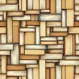 Free Geometric Book Pattern Image - Books, Geometric, Pattern ...