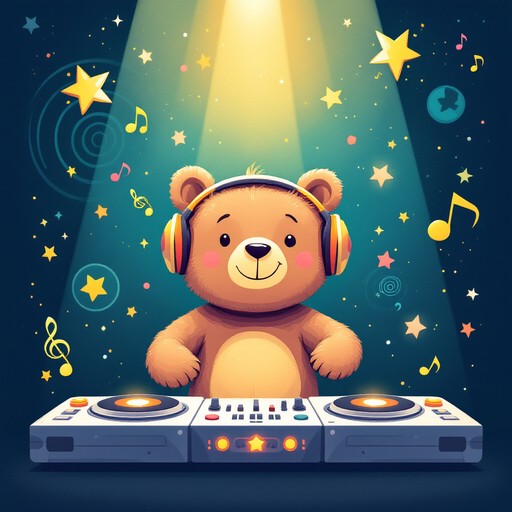Free Musical Bear DJ Image - Bear, Dj, Music | Download at StockCake