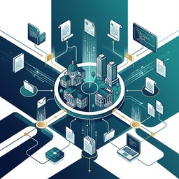 Free Educational Network Hub Image - Education, University, Isometric ...