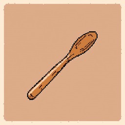 Free Pixelated Wooden Spoon Image - Pixel, Spoon, Wooden | Download at ...