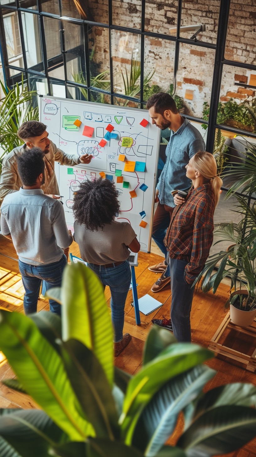 Free Team Planning Session Image - Teamwork, Planning, Strategy ...