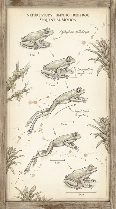 Frog In Motion Free Frog Motion Study Image - Frog, Amphibian, Jumping | Download at ...