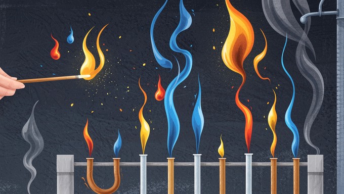 Free Colorful Flame Theater Image | Download at StockCake