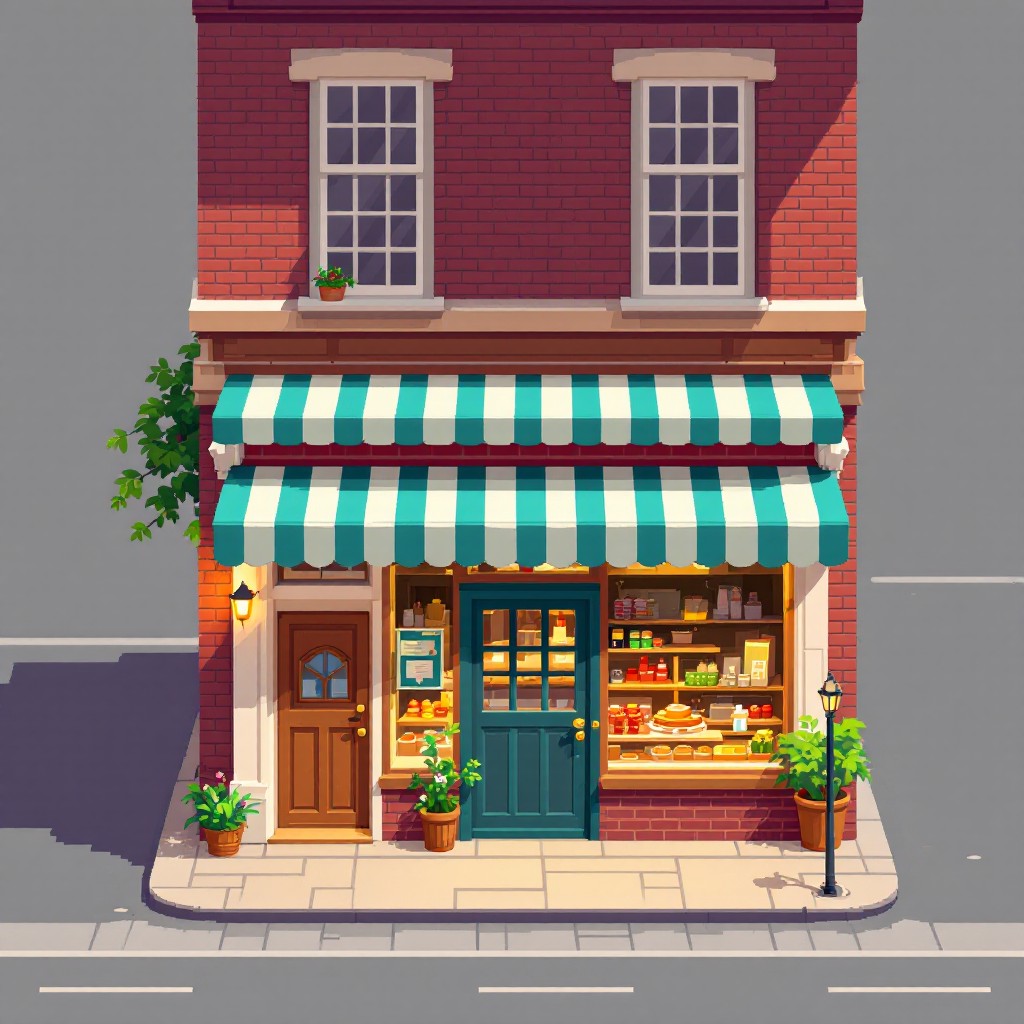 Generic Corner Shop Free Cozy Corner Shop Image - Shop, Storefront, Brick | Download at ...