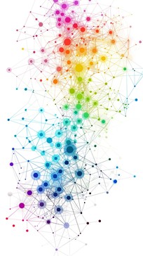 Free Colorful Network Visualization Image - Colorful, Network ...