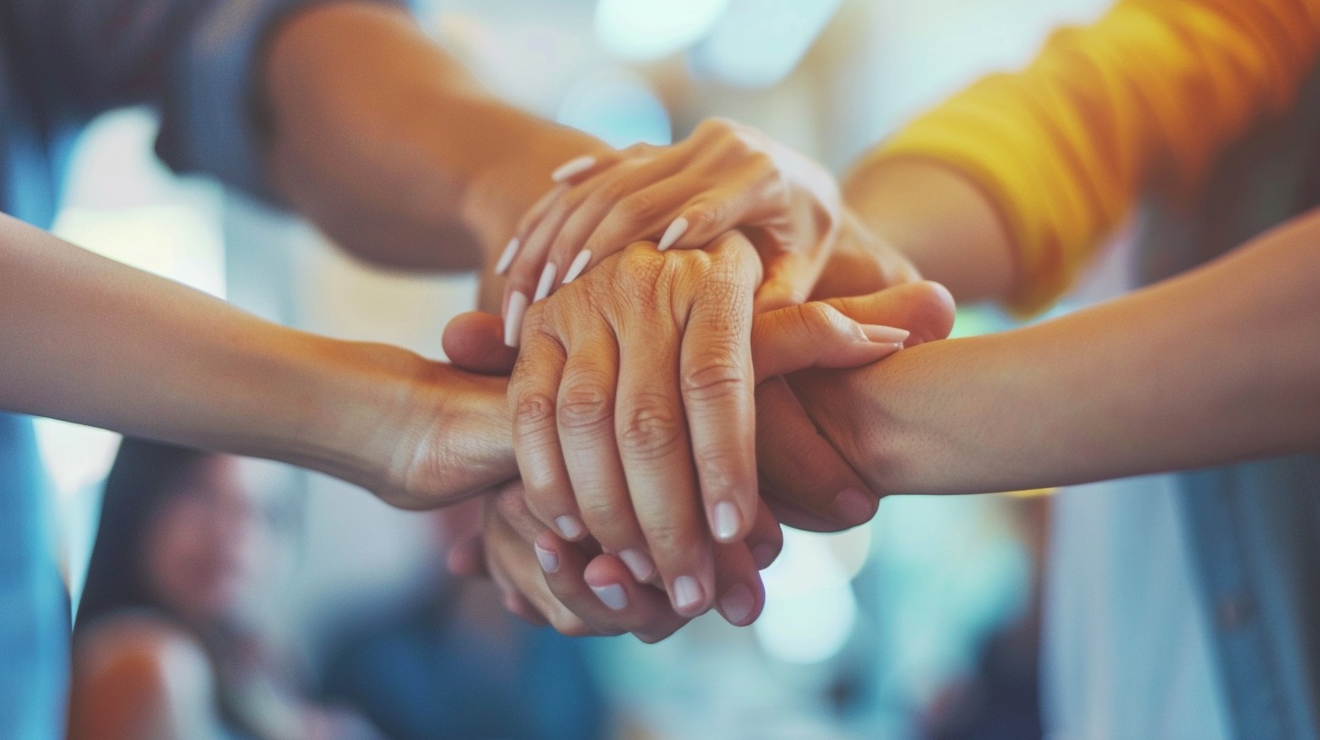 Free United Hands Together Image - Teamwork, Unity, Collaboration ...