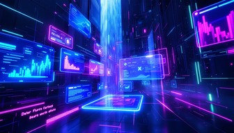 Free Floating Digital Interface Image - Interface, Holographic ...
