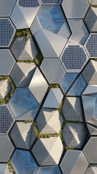 Free Parametric Architecture Stock AI Images | StockCake