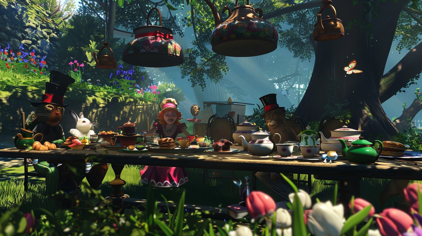 Free Enchanted Tea Party Image - Tea, Party, Garden | Download at StockCake