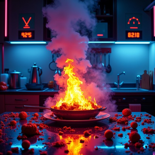 Free Kitchen Fire Dancing Image - Fire, Flames, Kitchen | Download at ...