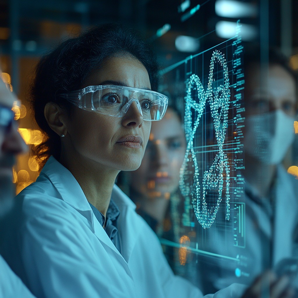 Free Analyzing genetic data Image - Scientist, Woman, Genetics ...