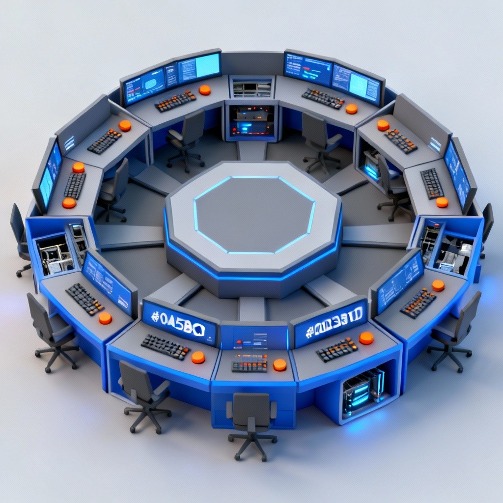 Free Circular Command Hub Image - Command, Control, Futuristic ...